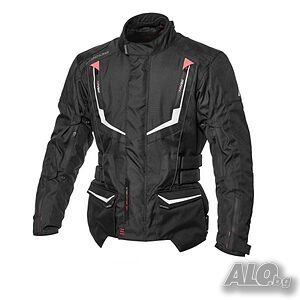 Текстилно мото яке ADRENALINE CHICAGO 2.0 BLACK, подплата, протектори!