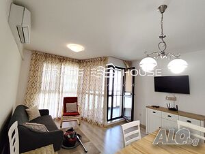 🔐ключ за имота 🔐 2-стаен с остъклена тераса в Пловдив, Южен