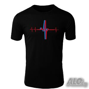 Мъжка тениска BMW Heartbeat