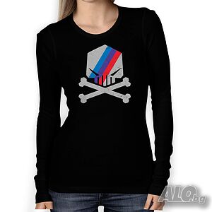 Дамска тениска BMW Motorsport Power Skull