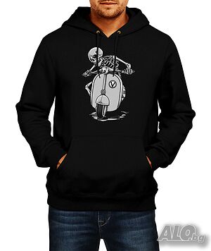 Мъжки Суитчър/Суитшърт vespa zombie 1
