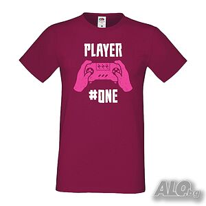Мъжка тениска Player One ver2