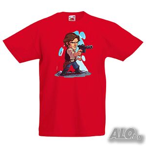 Детска Тениска Star Wars Han Solo, Игра, Изненада, Подарък, Празник, Повод
