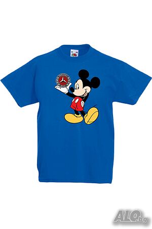 Детска Тениска Mickey Mouse Mercedes, Игра, Изненада, Подарък, Празник, Повод