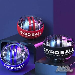 Gyro Ball Жироскопична топка тренажор за китка фитнес мускулна сила