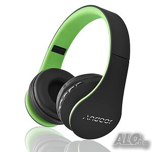 Andoer безжични Bluetooth стерео сгъваеми слушалки