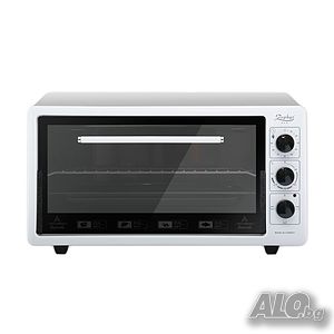 Готварска печка ZEPHYR ZP 1441 T50, 1400W, 50 л, Терморегулатор, Таймер, Бял
