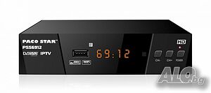 Сателитен HD приемник PACO STAR PSS6912 с Iptv 24 МЕСЕЦА ГАРАНЦИЯ