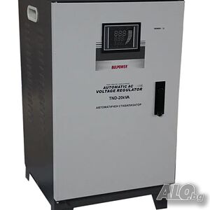 Стабилизатори на ток и напрежение 20 kVA BULPOWER с LED дисплей трифазни