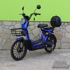 Електрически двуместен скутер - велосипед със 20″ гуми, 1200W, 60V/20Ah