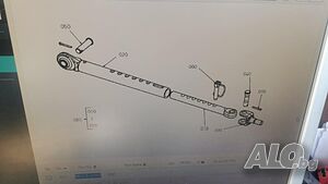 Винт обтяженн Кубота М8540 Kubota