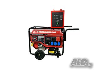 Бензинов агрегат за монофазен и трифазен ток(комбиниран) 9.0 Kw с ATS табло