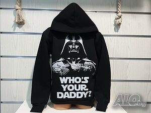 Нов детски суичър с дигитален печат STAR WARS, Дарт Вейдър