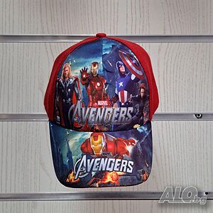 Нова детска шапка с козирка с героите от Отмъстителите (The Avengers)