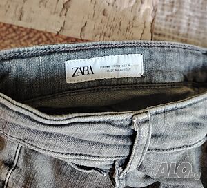 Нови дънки Zara. Размер EUR 44. Сиви.