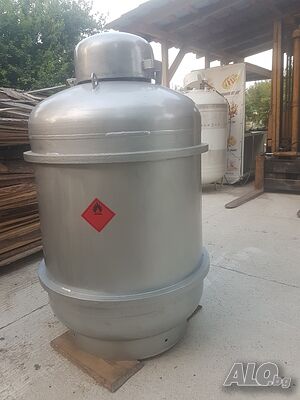 Мобилен Газов резервоар цистерна 500 L Пропан Бутан LPG сгъстен въздух Амоняк
