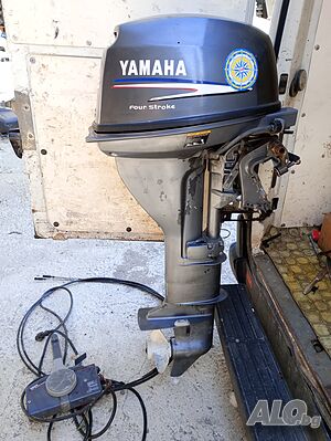 Продавам извънб. д-л Yamaha-Four Stroke 9,9HP, 4т, ел. стартер, щамбайн и жила, внос от Италия