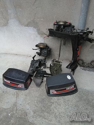 Продавам двигатели и части за извънбордови мотори Selva9.9 и 15HP, внос от Италия