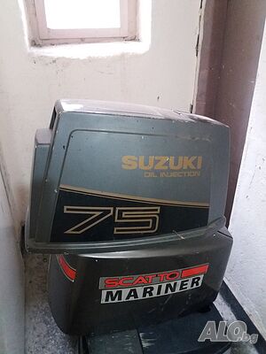 Продавам капак за извънбордов двигател SUZUKI 75HP, внос от Италия
