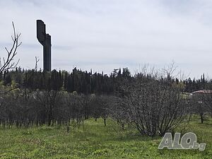 Панорамен парцел 2450м2 до Самарското знаме Самара-3 Каймака земя за къща къщи