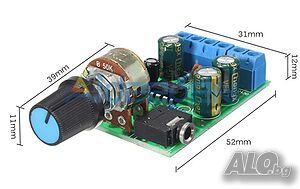 Усилвател TDA2822 2X1.5W 1.8-12V