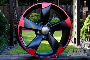 19” Rotor Джанти Ауди 5X112 Audi A4 B8 B9 A5 A6 C6 C7 C8 A8 D4 4H Q3 Q5 A7 Rotor Red
