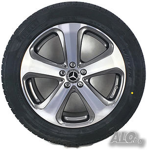 19” Джанти Mercedes 5x112 + Зимни Гуми Pirelli 235 55 R19 GLC / Coupе