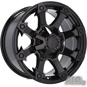 17” Off Road Джанти 6X139.7 6x135 8.5” ET0 Toyota Nissan Mitsubishi 4x4 Opel Ford