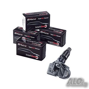 4бр TPMS BLE Датчик Налягане в Гумите за Tesla S 3 X Y Bluetooth