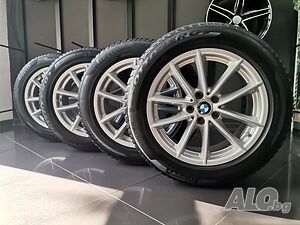 Зимен К-т 17” BMW Джанти 618 + Гуми Pirelli + Датчици БМВ 5 G30 G31 G32 7 G11 G12