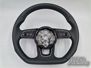 НОВ ОЕ Audi Черен Кожен Мултифункционален Волан A1 GB A3 S3 8Y 82A419091AF