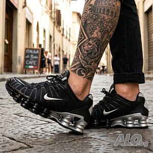 Намалени Nike Shox TL Black and Silver