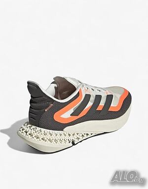 ADIDAS 4DFwd Pulse 2 Running Shoes White/Night Metallic/Orange