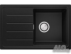 Кухненска Мивка от гранит модел Копенхаген 700-45 Easy 700 x 440 mm - Черна
