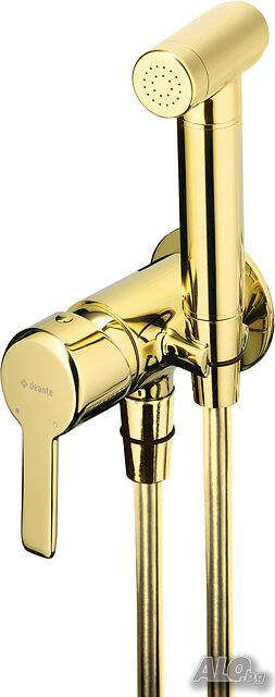 Златен Смесител за Биде с душ слушалка за вграждане Arnika Gold S BQA_Z34M
