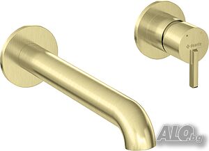 Златен мат смесител за вграждане за Баня модел Silia Brushed Gold -12%