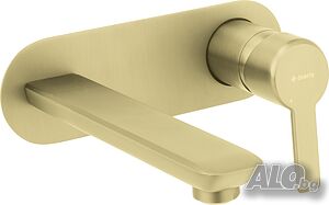 Златен смесител за вграждане за Баня модел Arnika Brush Gold BQA_R54L