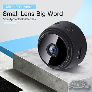 Висококачествена безжична мини IP камера