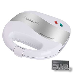 Тостер преса за сандвичи и грил Lexical LSM-2511,750W, незалепващи плочи