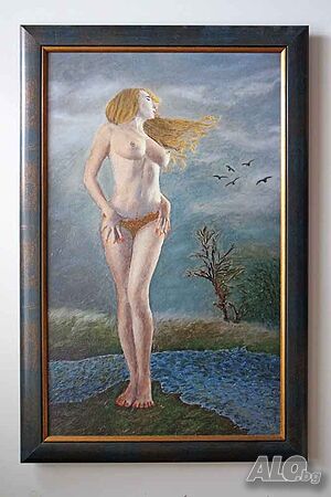 ”Ах вятърът”, голо тяло, картина