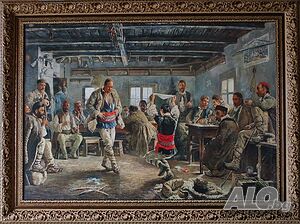 ”Ръченицата” Мърквичка, картина с рамка