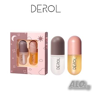 Derol LIP PLUMPER SET комплект за уголемяване на устни, подхранване, колаген
