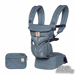 Ергономична раница Ergobaby Omni 360, Oxford Blue Cool Air Mesh, тъмно синя