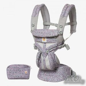 Ергономична раница Ergobaby Omni 360, Cool Air Mesh Pink Digi Camo, за момиче