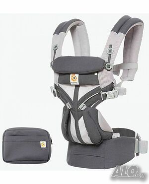Ергономична раница Ergobaby Omni 360 Cool Air Carbon Grey
