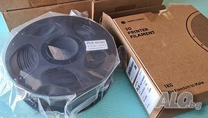 Оригинален ANYCUBIC PLA филамент черен 1кг, 5кг, 10кг