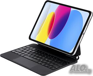 Магнитен калъф с клавиатура за iPad 10-то поколение 2022 10.9 инча и iPad 11-то поколение A16 2025