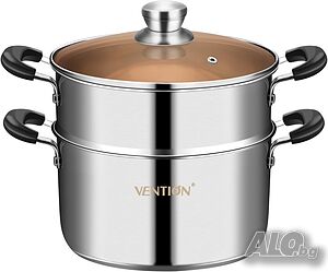 Тенджера за готвене на пара VENTION,4.2 Liter