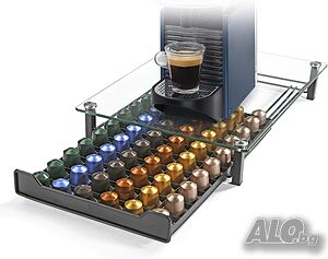 Поставка за кафемашина и капсули HiveNets Nespresso Coffee Capsule Holder for 60 Pieces
