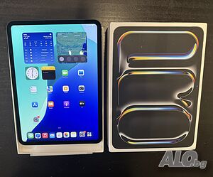 Нов Apple 11-inch iPad Pro M4 Cellular 256GB OLED (2025) Гаранция 1г